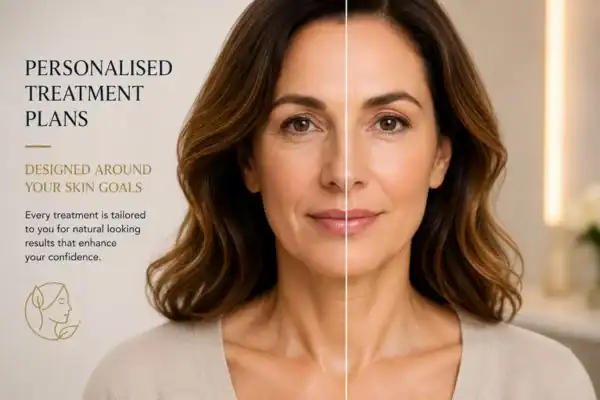 Before and after results of Collagen Lift Therapy Walthamstow